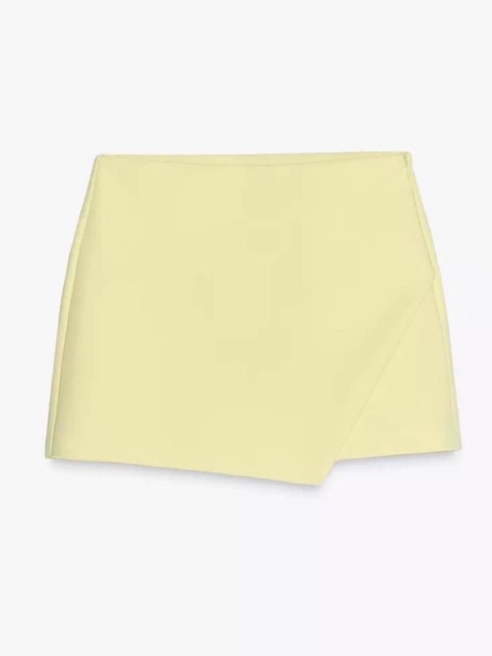 Zara Light Cream Wrap Skort